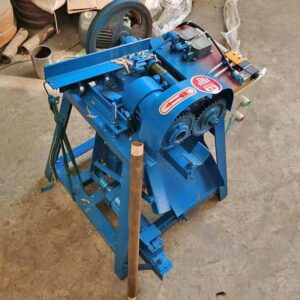 Semi-Automatic-Mop-Wooden-Handle-Head-Threading-Machine