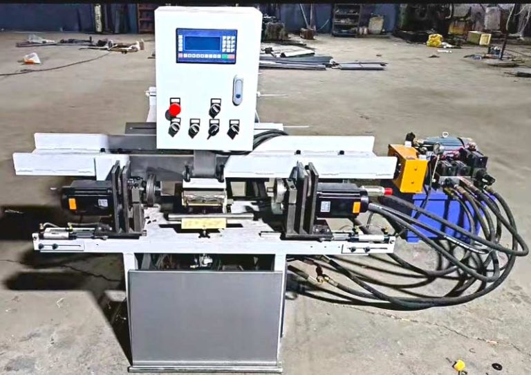 Automatic Steel Tube Handle Head Diameter Reducing and Threading ...
